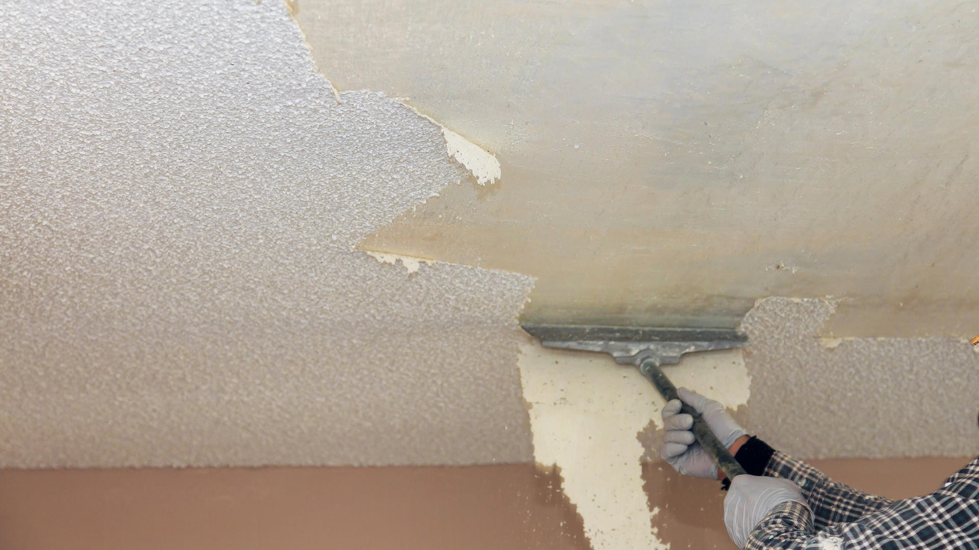 Popcorn Ceiling Removal